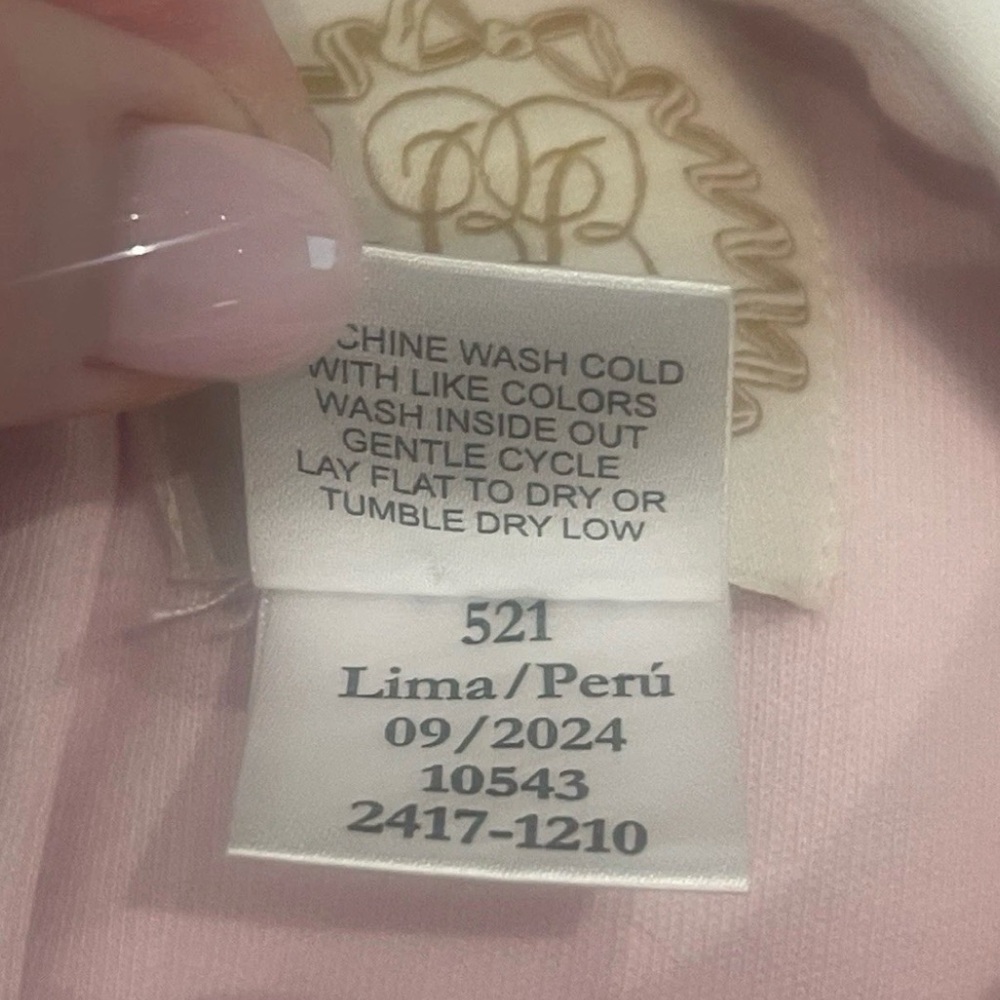 EUC The Beaufort Bonnet Company Holly Day Dress  Sz 4T Pink White Easter Cotton - Picture 5 of 6